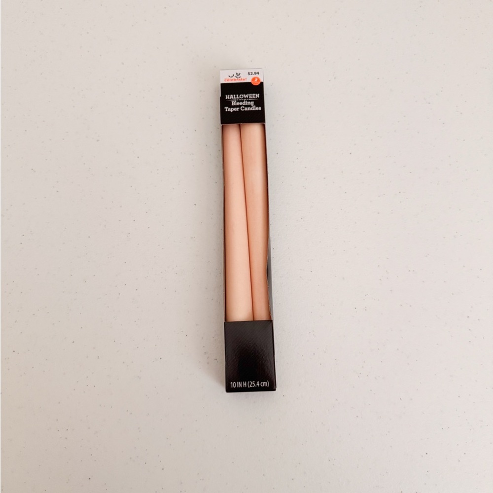 Viral Celebrate Halloween Bleeding Taper Candles